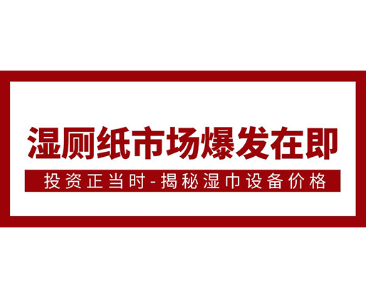 濕廁紙市場(chǎng)爆發(fā)在即，投資正當(dāng)時(shí)-揭秘濕巾設(shè)備價(jià)格